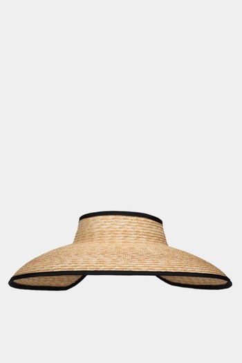 Sunny Straw Visor from Borsalino