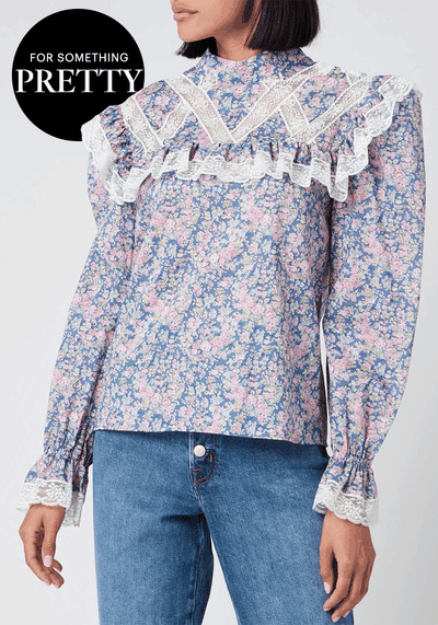 Liberty Fantasy Print Blouse from Philosophy di Lorenzo Serafini