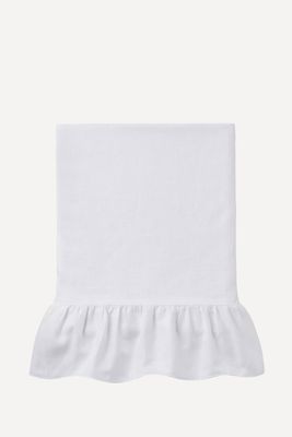 Ruffle Linen Tablecloth from Rebecca Udall