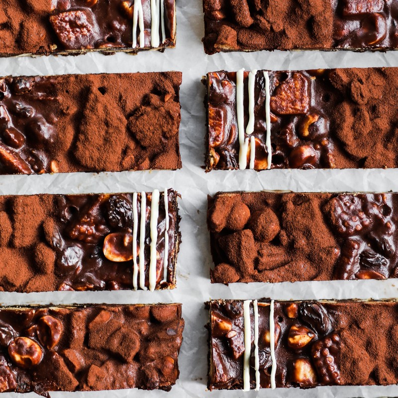 Malted Chocolate Tiffin