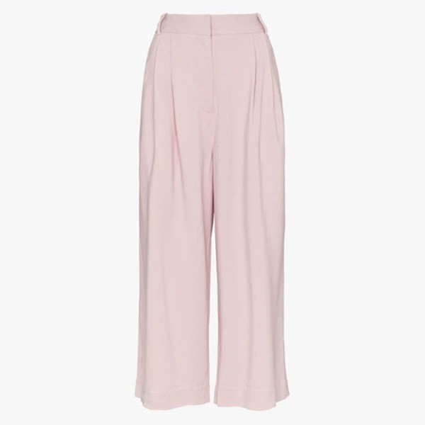 Wide Leg Cropped Trousers from Tibi
