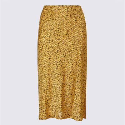 A-Line Midi Skirt