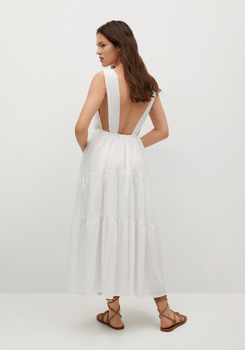 Open Back Dress from Mango