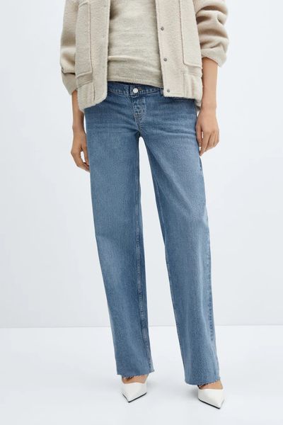 Maternity Wideleg Jeans from Mango