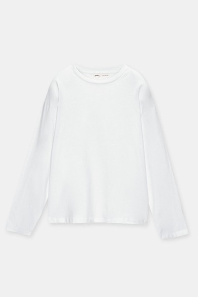 Oversized Long Sleeve T-shirt from Pull&Bear