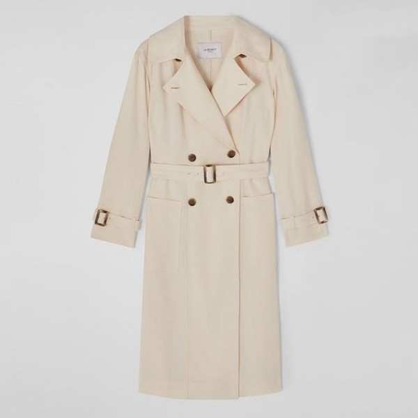 Maggie Cream Trench Coat from LK Bennett
