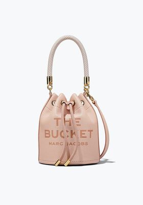 The Leather Bucket Bag Rose