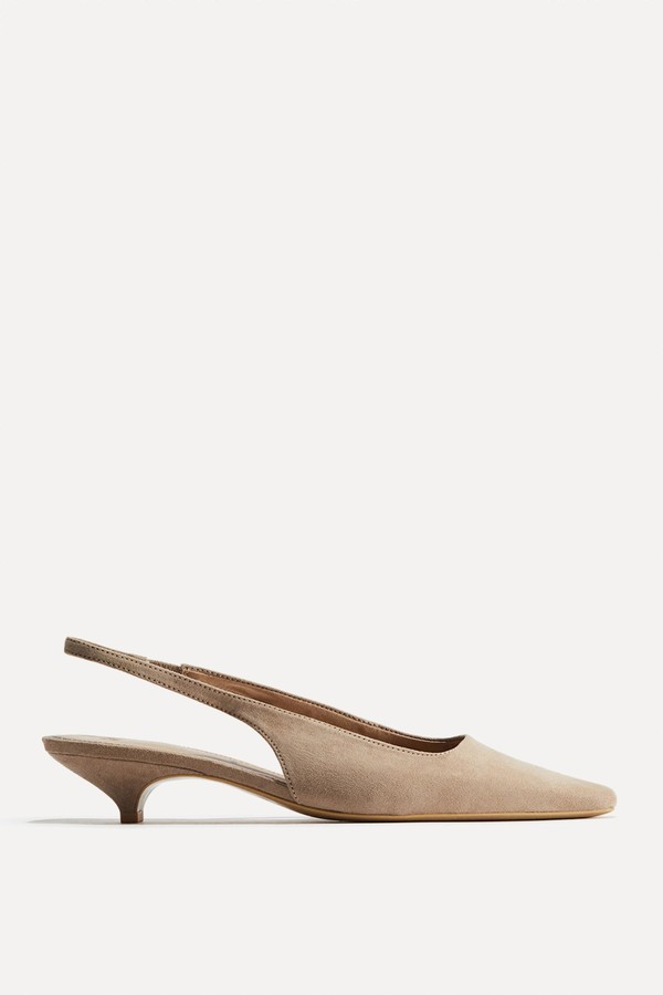 Pointed Slingbacks from H&M