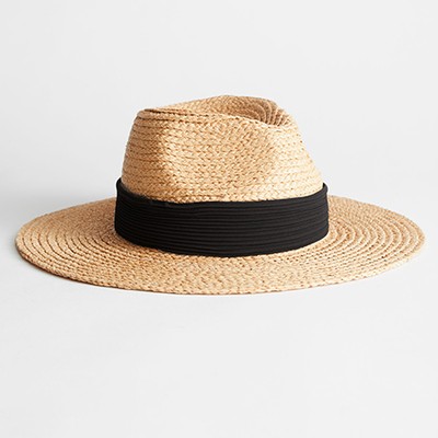 Ribbon Brim Woven Straw Hat from & Other Stories