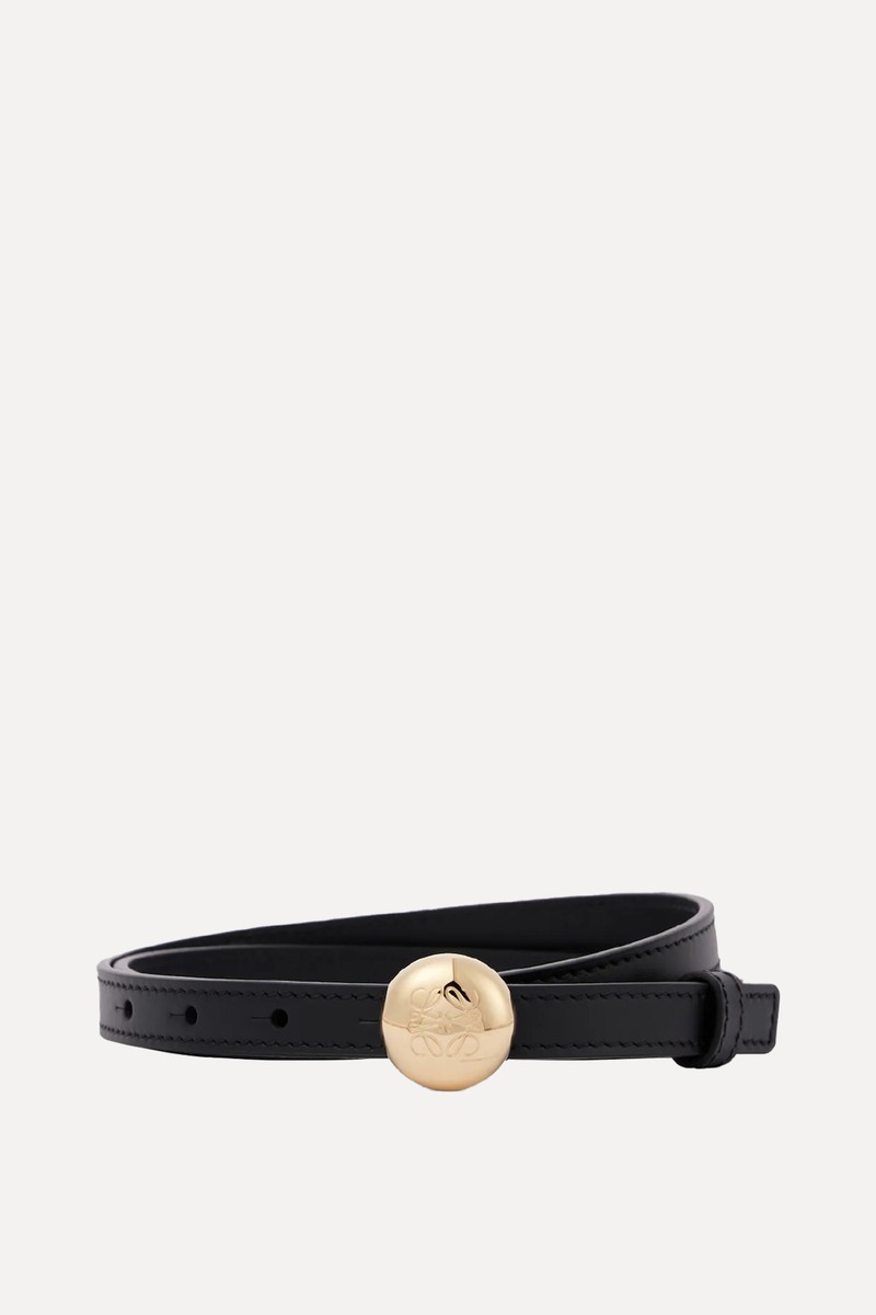 Pebble Leather Belt from Loewe
