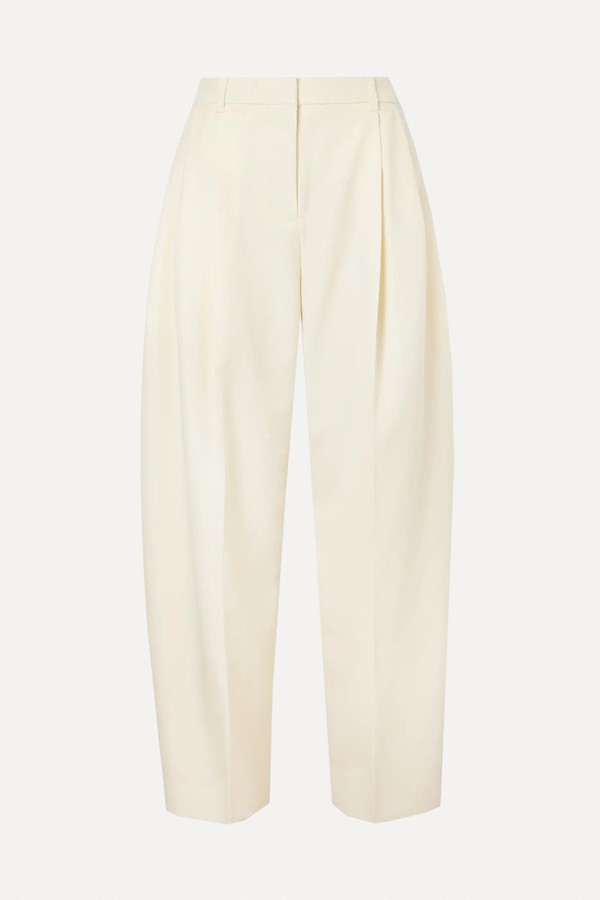 D'Homme Pleated Wool Tapered Pants from Jacquemus