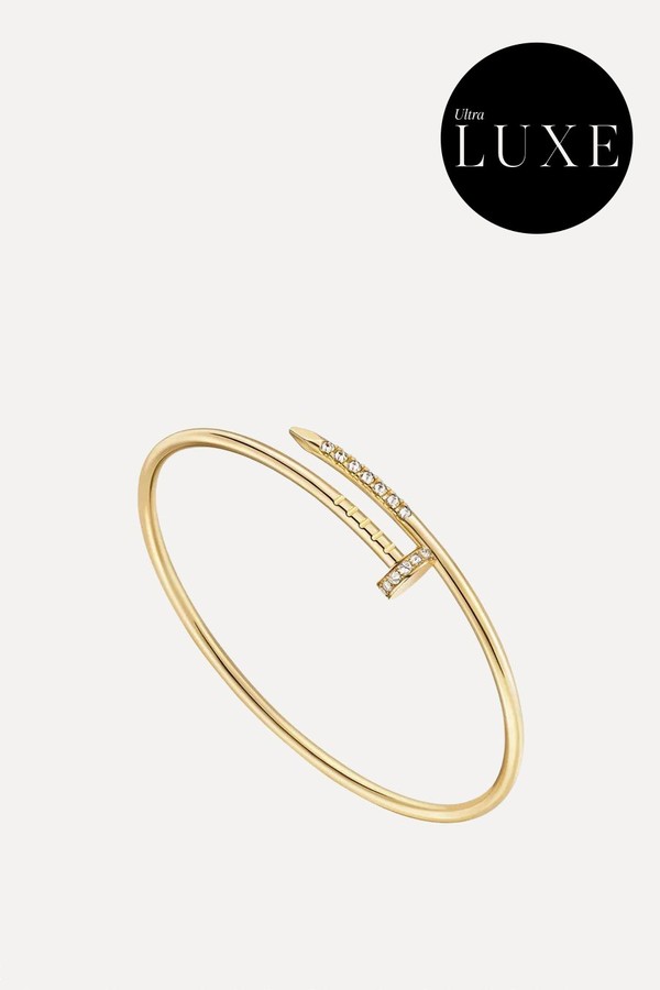 Reverse-Set Diamond Bracelet from CARTIER