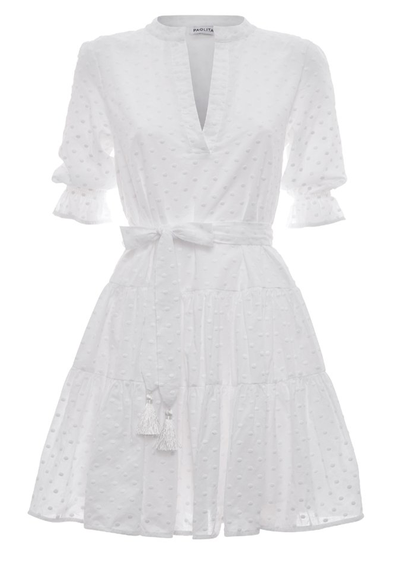 Cotton Ruffle Dress  from Paolita