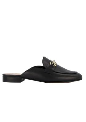 Snaffle Trim Backless Loafers from Dune