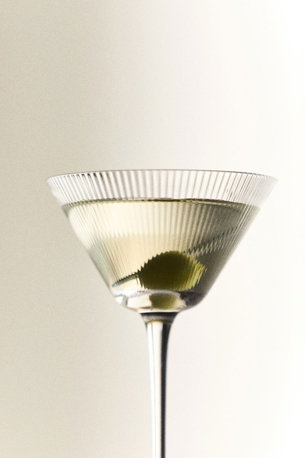 Set Of 4 Fluted Cocktail Glasses from H&M