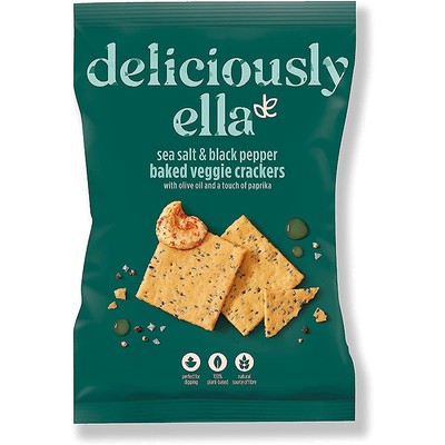 Baked Veggie Crackers from Deliciously Ella