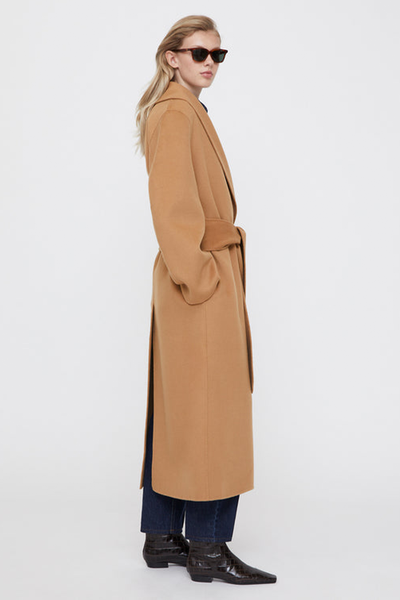 Robe Coat Camel from Toteme