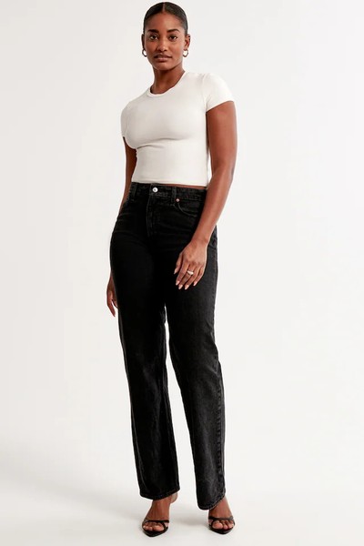 Curve Love High Rise 90s Relaxed Jean 