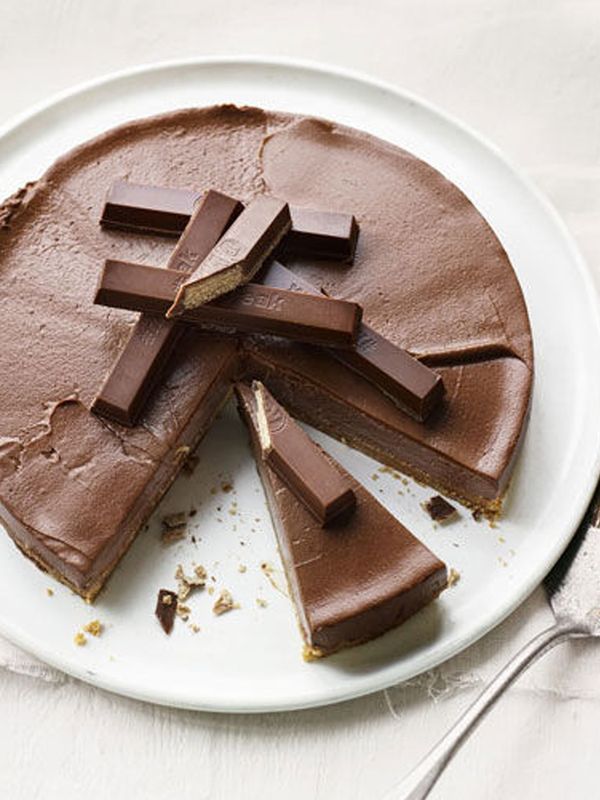 No-Bake Chocolate Wafer Cheesecake