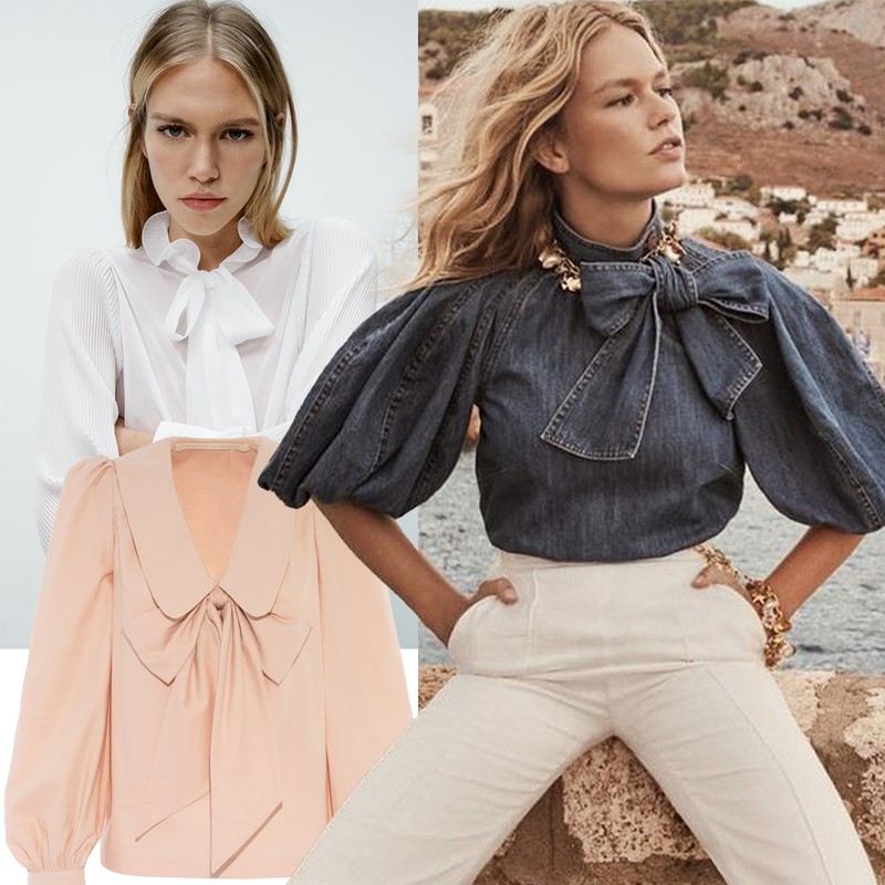 15 Bow-Tie Blouses We Love