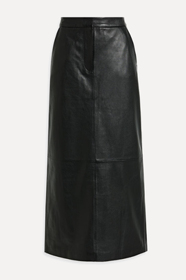Mona Leather Maxi Skirt from Muubaa