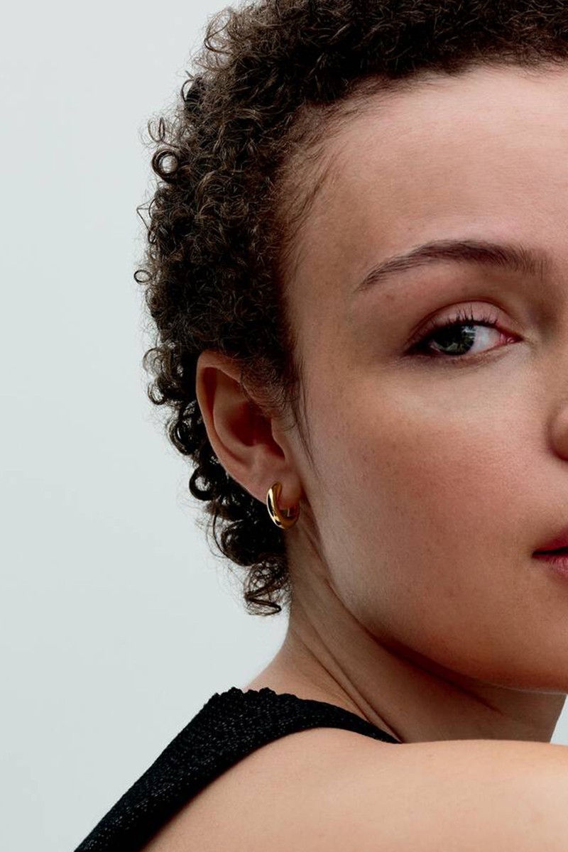 Round Open Hoop Earrings from Pandora