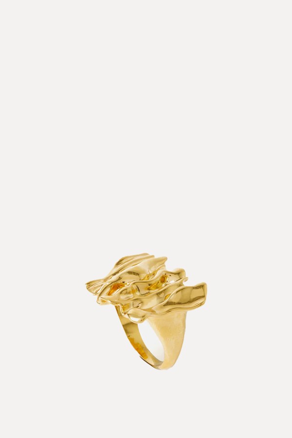 Crumpled Textured Ring from Jigsaw