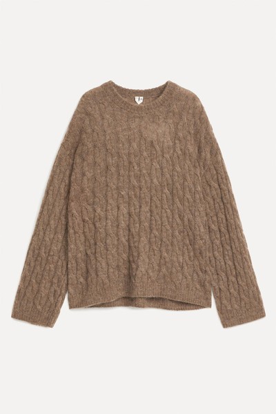 Mohair-Wool Blend Jumper from ARKET