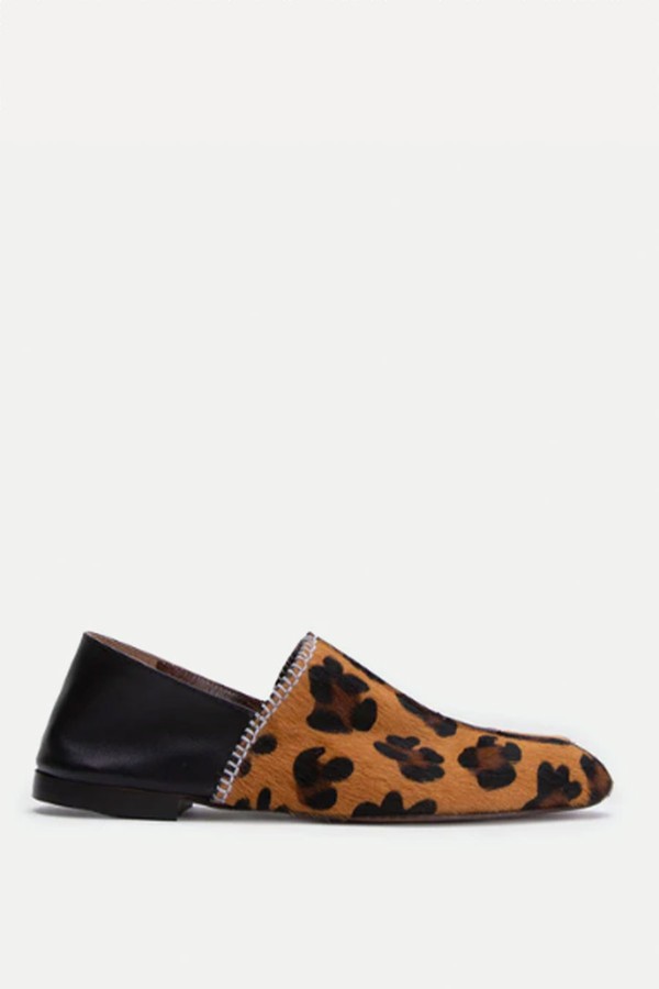 Leopard Earth Loafers