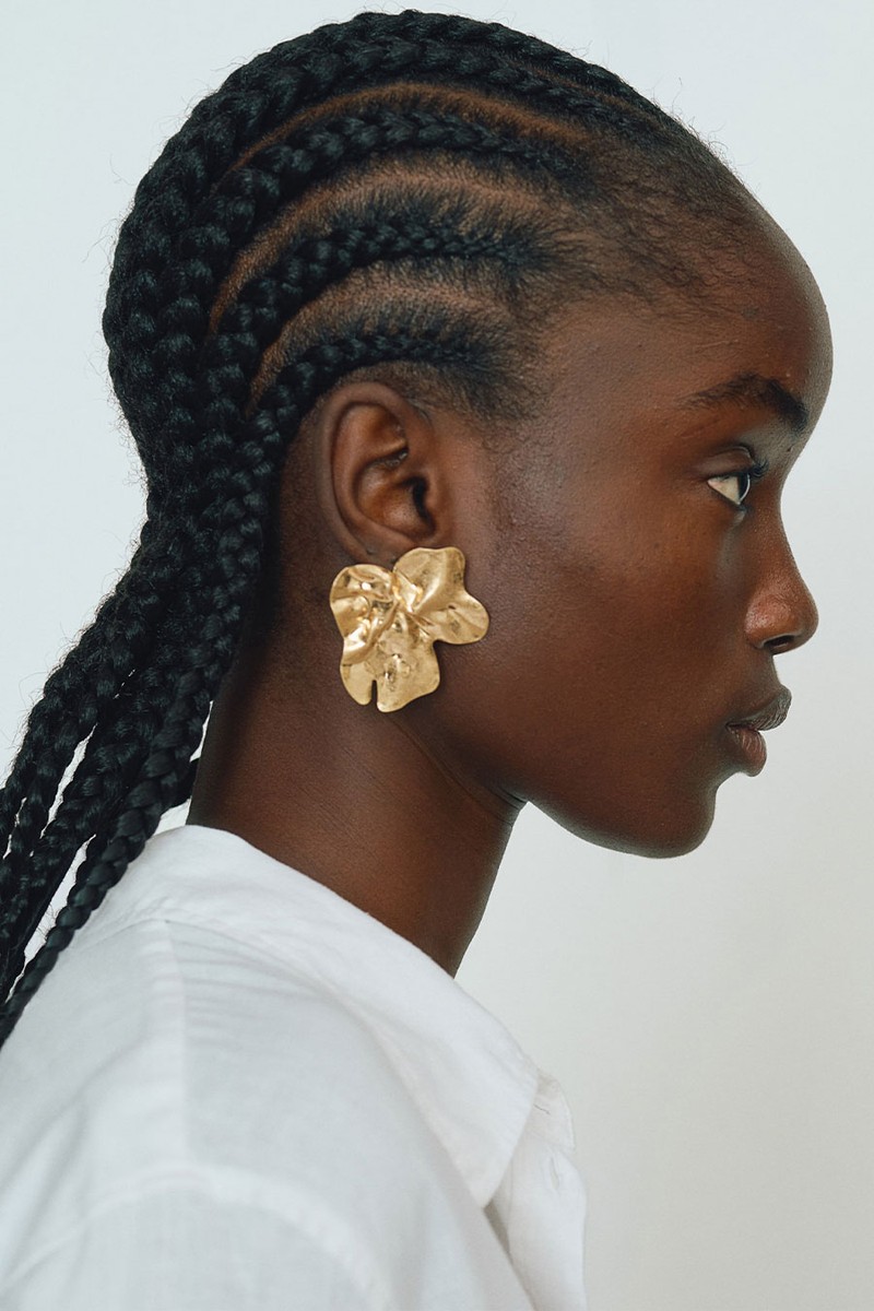 Petal-Shaped Earrings from H&M