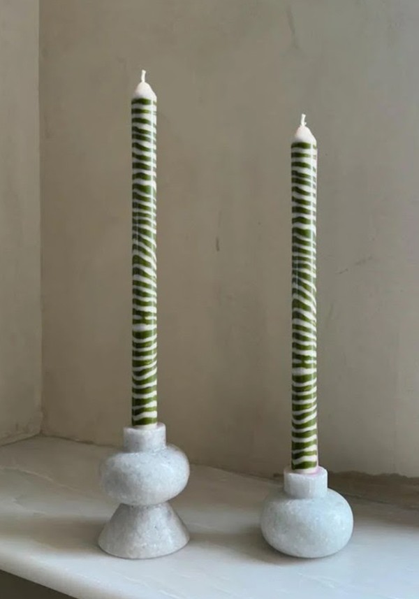 Set Of 2 Hedgerow Dinner Candles 