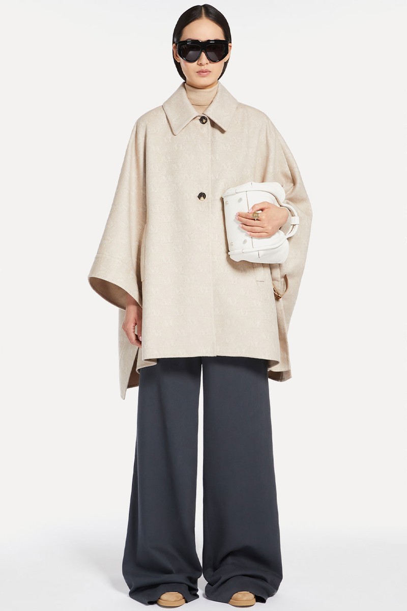Wool, Silk & Cashmere Cape from Max Mara