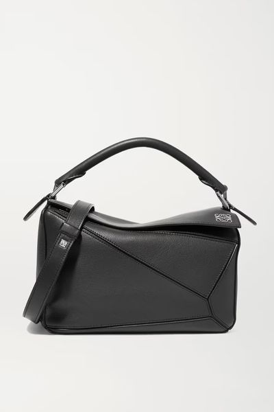 Puzzle Small Textured-Leather Shoulder Bag from Loewe