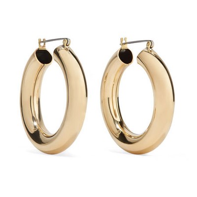 Gold-Tone Hoop Earrings from Laura Lombardi