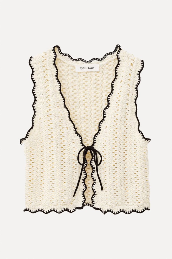 Samia Knitted Cardigan from Ba&sh x Andrea Almedia