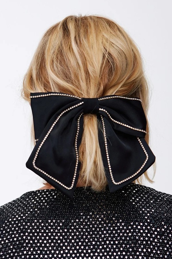 Bow Barrette Hair Clip from Oliver Bonas