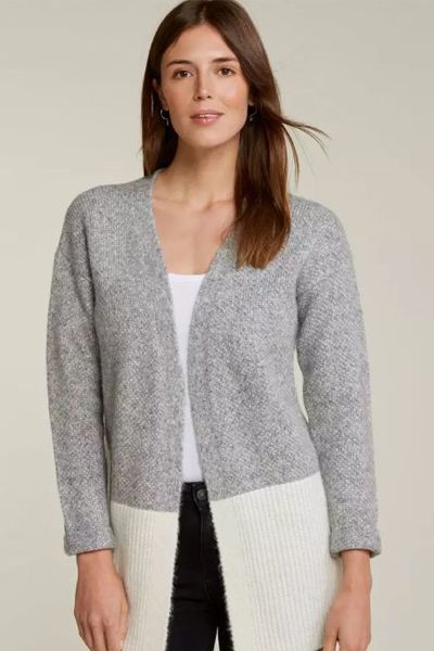 Ally Colour Blocks Cardigan