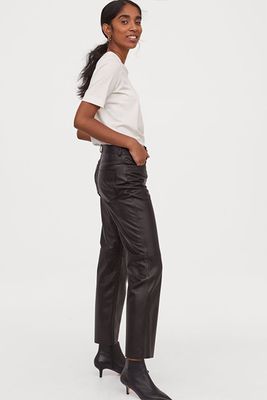 Leather Trousers from H&M