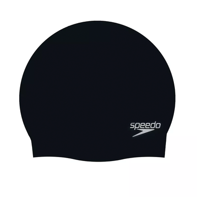 Speedo Adult Moulded Silicone Cap, Black from Speedo