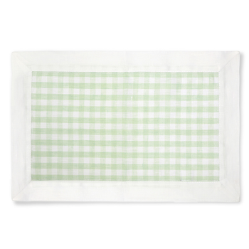 Gingham Linen Placemat from Rebecca Udall