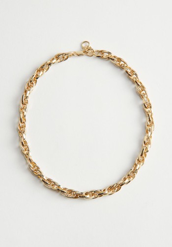 Interlaced Chain Necklace