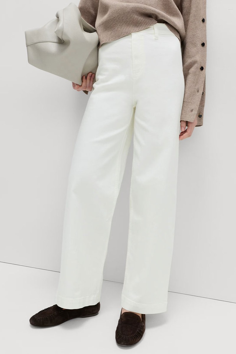 High Waisted Ankle Grazer Jeans from marks & spencer