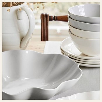 Grey Floret Serving Bowls from Sophie Conran