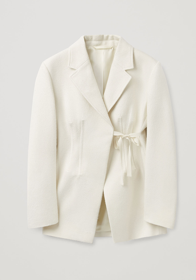 Fitted Tie-Up Blazer from Cos