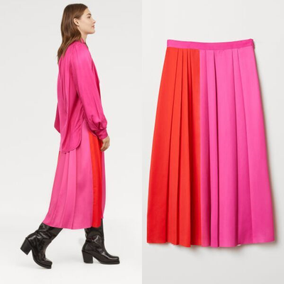 Pleated Skirt