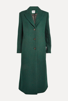 Wool Blend Single Breasted Coat from Claudie Pierlot