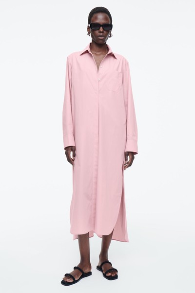 Collared Midi Shirt Dress from COS