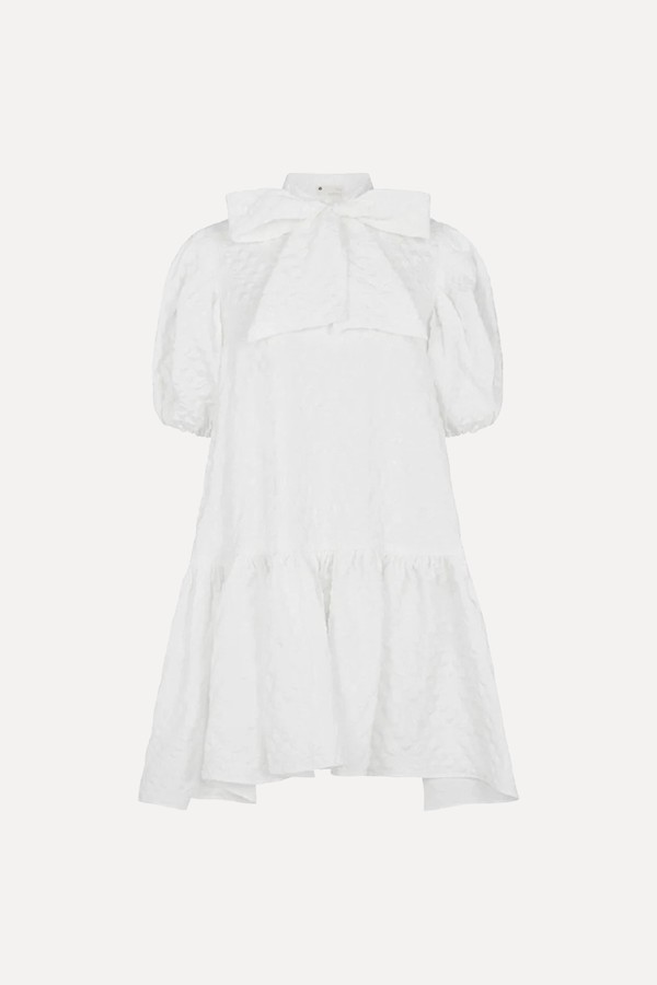 Ancona A-Line Puff Sleeve Dress from The Kemist