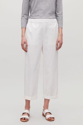 Cotton Poplin Trousers from Cos