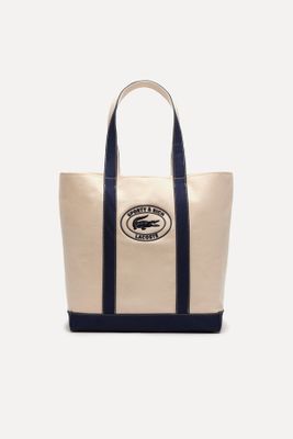 Lacoste x Sporty & Rich Cotton Tote Bag from Lacoste